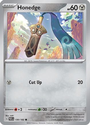 SV04 Paradox Rift  130/182 Honedge  - Common