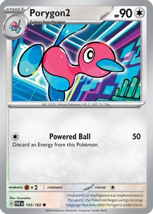 SV04 Paradox Rift  143/182 Porygon2  - Common