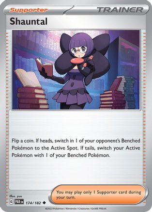 SV04 Paradox Rift  174/182 Shauntal  - Reverse Holofoil - Uncommon