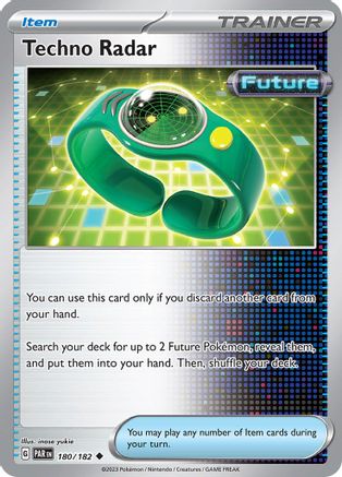 SV04 Paradox Rift  180/182 Techno Radar  - Uncommon