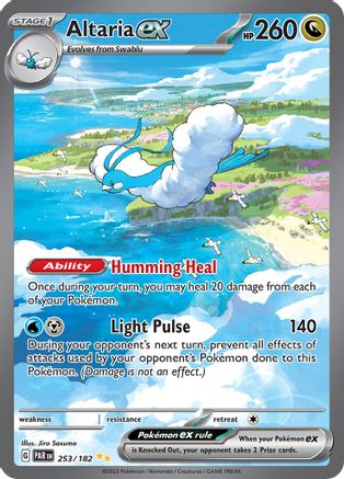 SV04 Paradox Rift  253/182 Altaria ex  - Holofoil - Special Illustration Rare