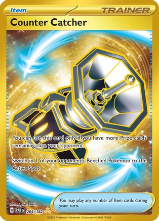 SV04 Paradox Rift  264/182 Counter Catcher  - Holofoil - Hyper Rare
