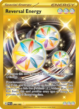 SV04 Paradox Rift  266/182 Reversal Energy  - Holofoil - Hyper Rare