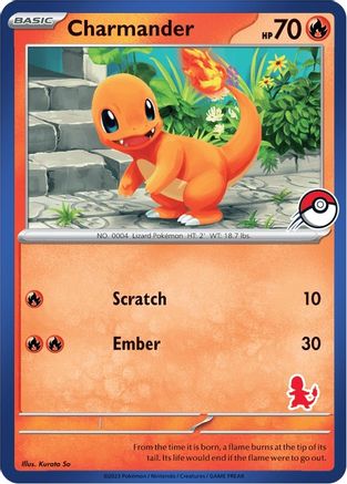 My First Battle  Charmander (Blue Border)  - Unconfirmed