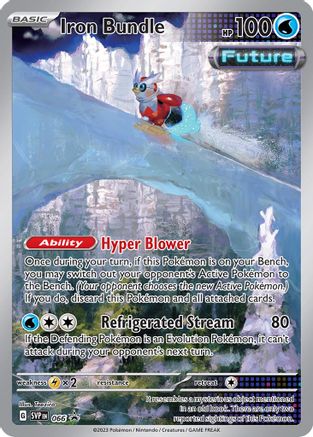 SV Scarlet & Violet Promo Cards  066 Iron Bundle  - Holofoil - Promo