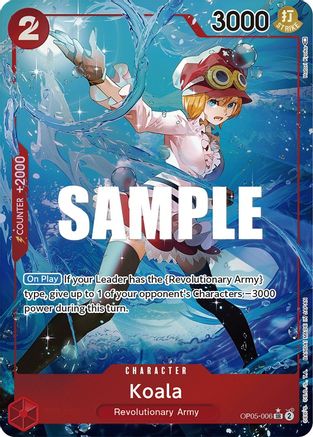 Awakening of the New Era  OP05-006 Koala (Alternate Art) (OP05-006)  - Foil - Super Rare
