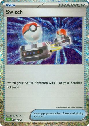 Trading Card Game Classic  029/034 Switch (CLV)  - Holofoil - Classic Collection