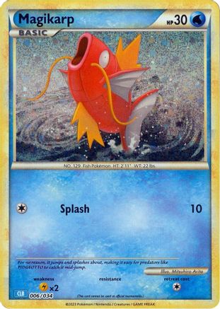 Trading Card Game Classic  006/034 Magikarp  - Holofoil - Classic Collection