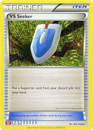 Trading Card Game Classic  031/034 VS Seeker (CLC)  - Holo Rare