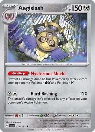 Deck Exclusives  134/182 Aegislash  - Rare