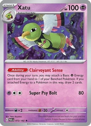Deck Exclusives  072/182 Xatu  - Rare
