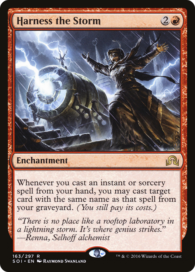 Shadows over Innistrad - (SOI-163) - Harness the Storm