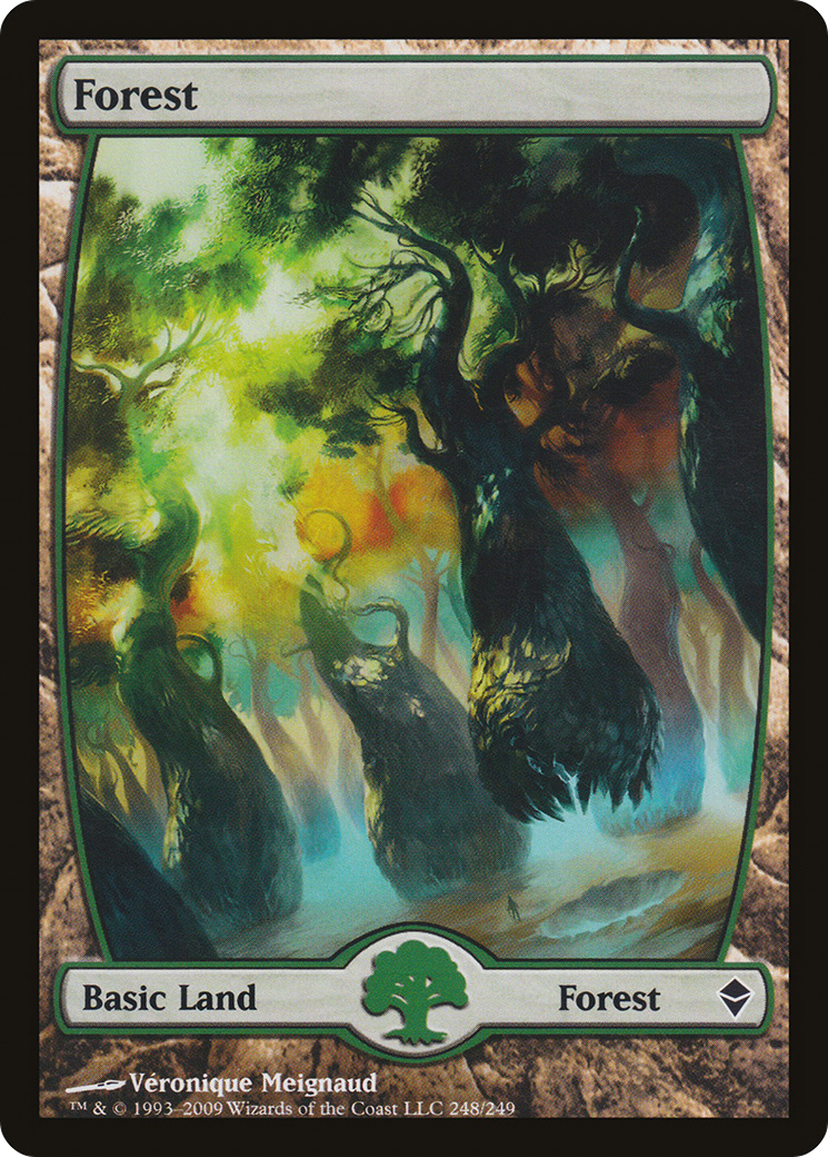 Zendikar - (ZEN-248) - Forest (248) - Full Art