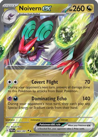 SV Paldean Fates  069/091 Noivern ex  - Holofoil - Double Rare