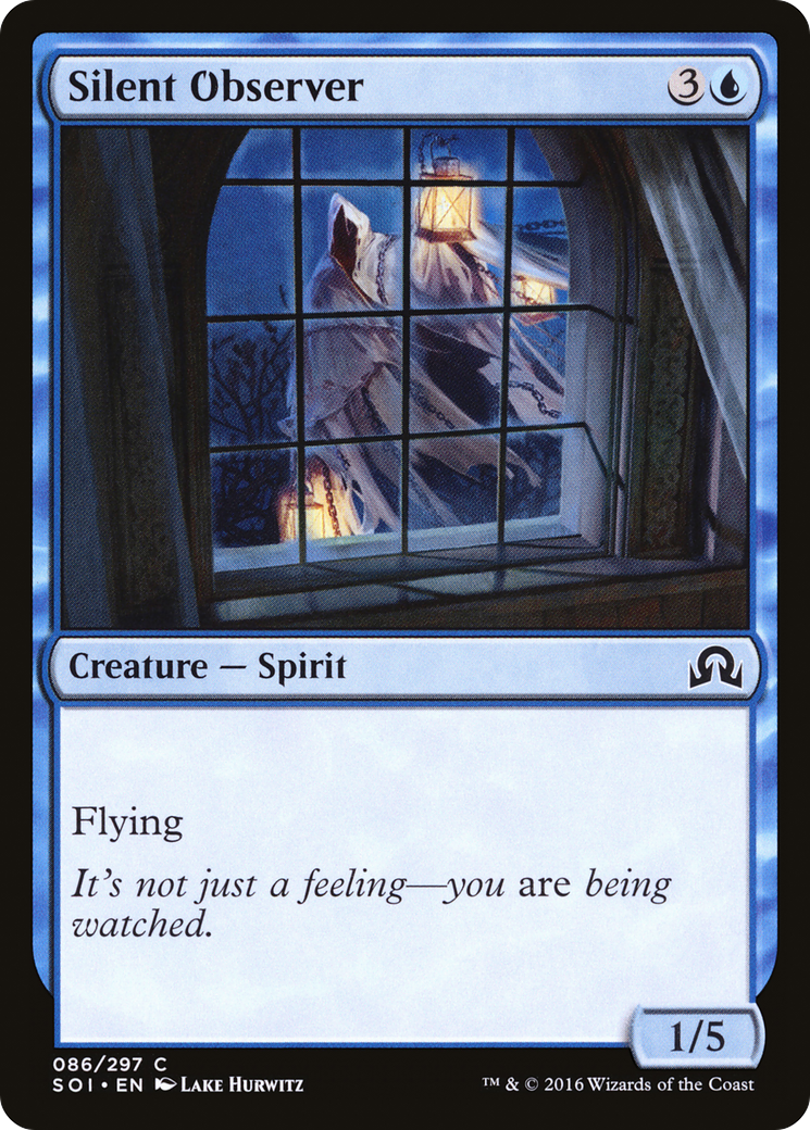 Shadows over Innistrad - (SOI-086) - Silent Observer Foil
