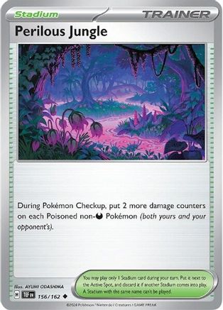 SV05 Temporal Forces  156/162 Perilous Jungle  - Reverse Holofoil - Uncommon