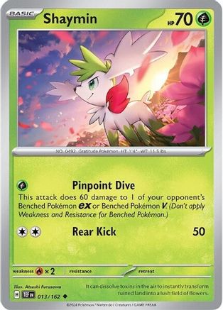 SV05 Temporal Forces  013/162 Shaymin  - Uncommon