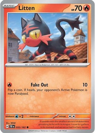 SV05 Temporal Forces  032/162 Litten  - Common