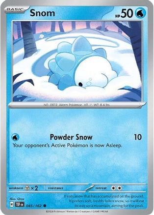 SV05 Temporal Forces  045/162 Snom  - Reverse Holofoil - Common