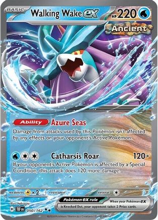 SV05 Temporal Forces  050/162 Walking Wake ex  - Holofoil - Double Rare