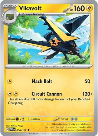 SV05 Temporal Forces  056/162 Vikavolt  - Uncommon