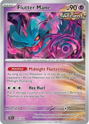 SV05 Temporal Forces  078/162 Flutter Mane  - Reverse Holofoil - Rare