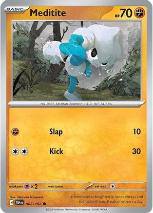 SV05 Temporal Forces  082/162 Meditite  - Common
