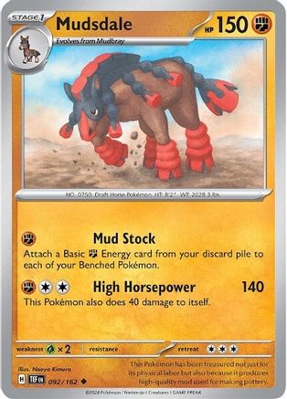 SV05 Temporal Forces  092/162 Mudsdale  - Uncommon