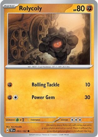 SV05 Temporal Forces  093/162 Rolycoly  - Common