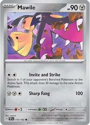 SV05 Temporal Forces  112/162 Mawile  - Common