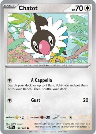 SV05 Temporal Forces  132/162 Chatot  - Common