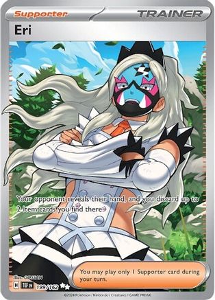 SV05 Temporal Forces  199/162 Eri  - Holofoil - Ultra Rare