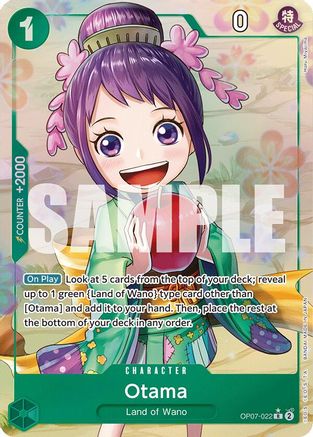 500 Years in the Future  OP07-022 Otama (Parallel) (OP07-022)  - Foil - Rare