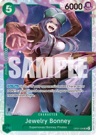 500 Years in the Future  OP07-026 Jewelry Bonney (026) (OP07-026)  - Foil - Super Rare