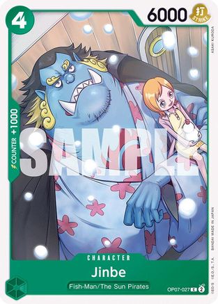 500 Years in the Future  OP07-027 Jinbe (027) (OP07-027)  - Common