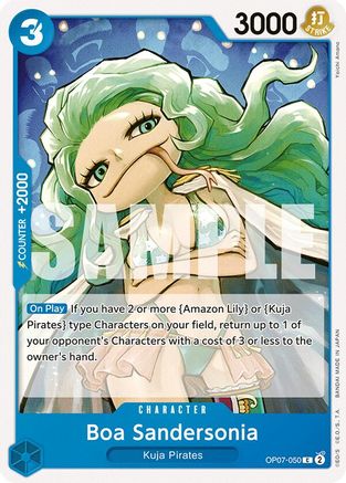 500 Years in the Future  OP07-050 Boa Sandersonia (OP07-050)  - Common