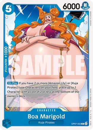 500 Years in the Future  OP07-052 Boa Marigold (OP07-052)  - Common