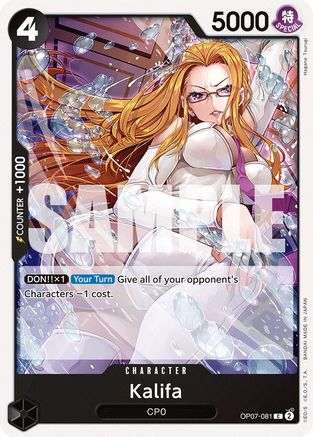 500 Years in the Future  OP07-081 Kalifa (OP07-081)  - Common