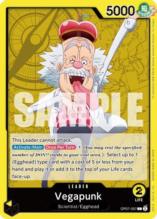 500 Years in the Future  OP07-097 Vegapunk (OP07-097)  - Leader