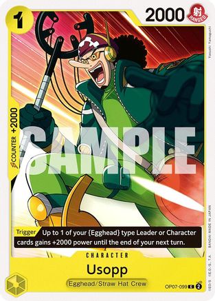 500 Years in the Future  OP07-099 Usopp (OP07-099)  - Common