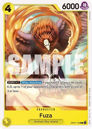 500 Years in the Future  OP07-106 Fuza (OP07-106)  - Common