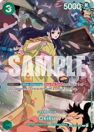 500 Years in the Future  OP01-035 Okiku (SP) (OP01-035)  - Foil - Rare