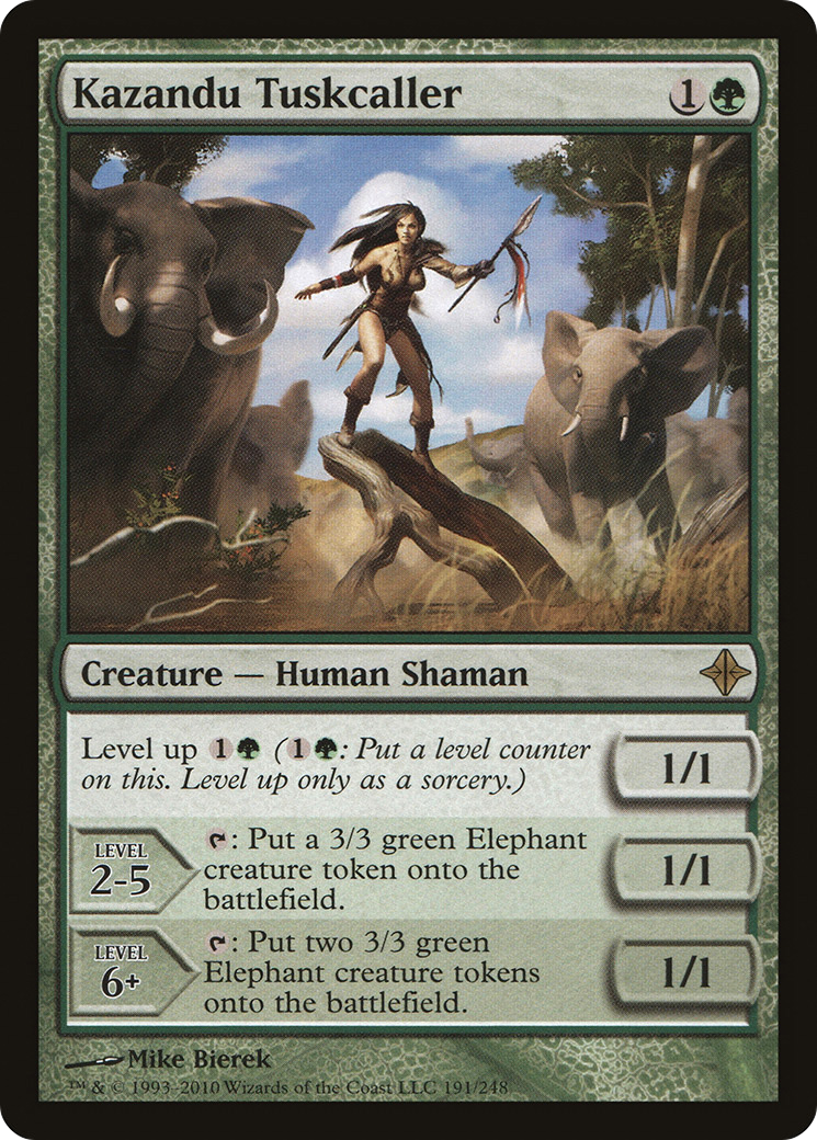 Rise of the Eldrazi - (ROE-191) - Kazandu Tuskcaller