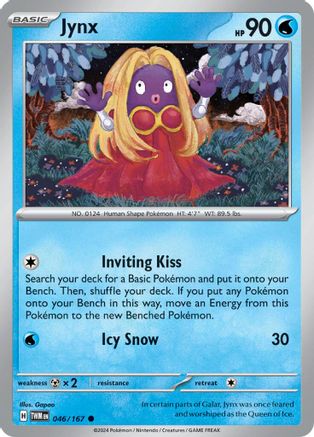 SV06 Twilight Masquerade  046/167 Jynx  - Common