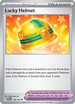 SV06 Twilight Masquerade  158/167 Lucky Helmet  - Reverse Holofoil - Uncommon