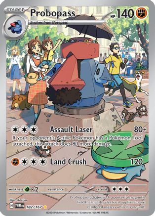 SV06 Twilight Masquerade  182/167 Probopass  - Holofoil - Illustration Rare