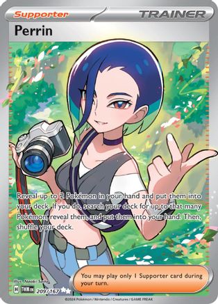 SV06 Twilight Masquerade  209/167 Perrin  - Holofoil - Ultra Rare