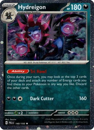 Blister Exclusives  Hydreigon (Cosmos Holo)  - Holofoil - Rare