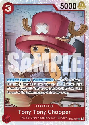 Two Legends  OP08-007 Tony Tony.Chopper (007) (OP08-007)  - Foil - Super Rare