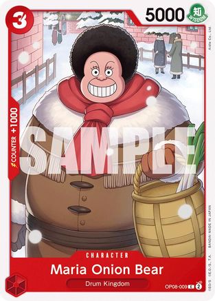Two Legends  OP08-009 Maria Onion Bear (OP08-009)  - Common